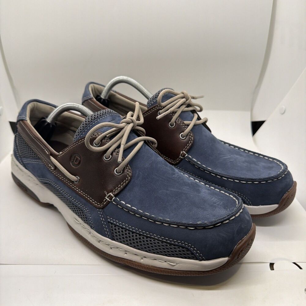 Dunham Men's Shoes - Captain Boat Shoe C10683 - Size 12 D Navy